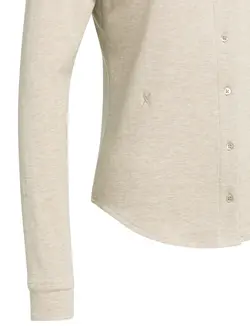 JERSEY MELANGE BLOUSE