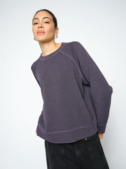 MMABELLO O-LS MELANGE SWEATSHIRT