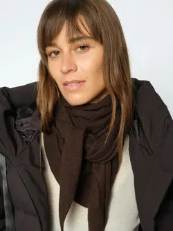MMENATA CASHMERE KNIT SCARF