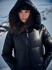 MANTEAU DUVET MMNOVA MÉTALIQUE