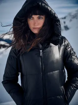 MANTEAU DUVET MMNOVA MÉTALIQUE
