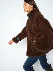 MMCIA FAUX FUR BAG