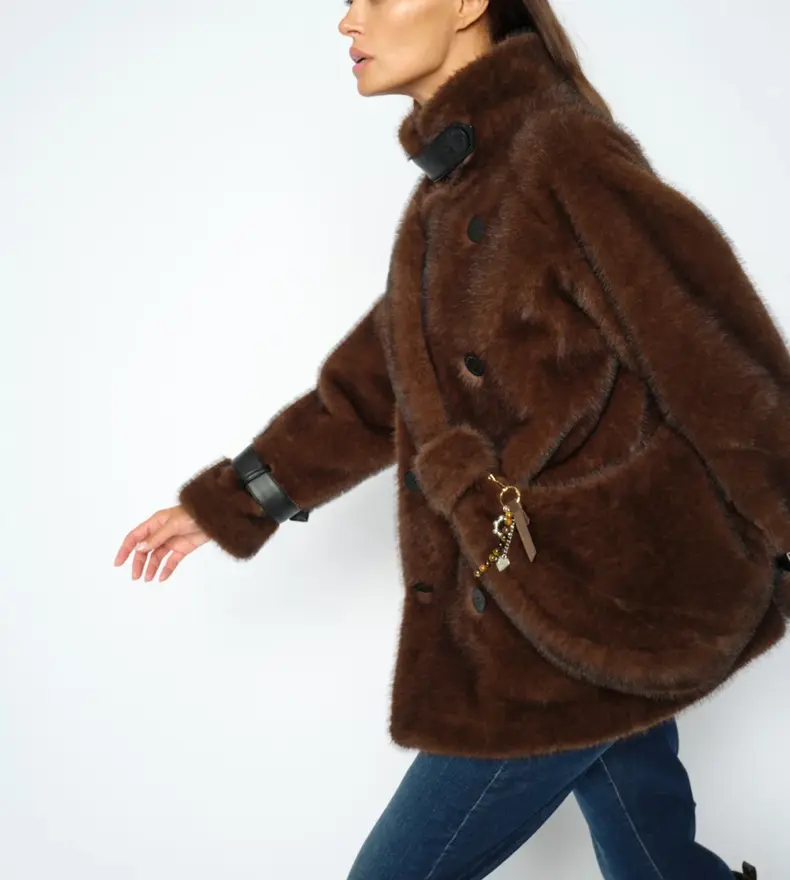 MMCIA FAUX FUR BAG