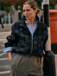 MMCAMILLE CHECK JACKET