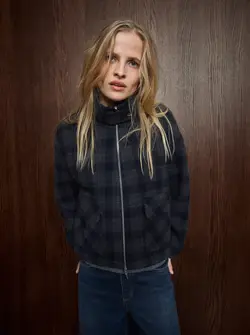 MMCAMILLE CHECK JACKET