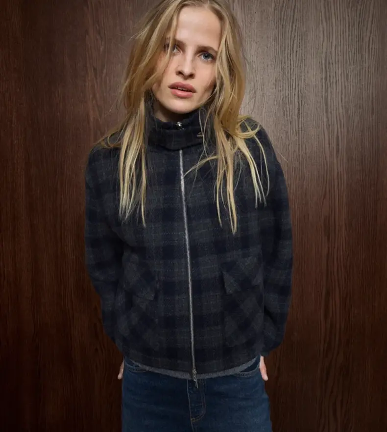MMCAMILLE CHECK JACKET
