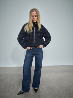 MMCAMILLE CHECK JACKET