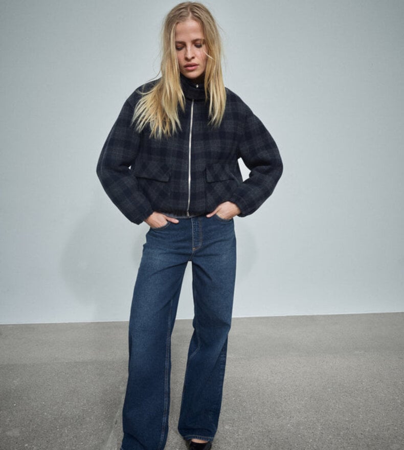 MANTEAU CARREAUX MMCAMILLE