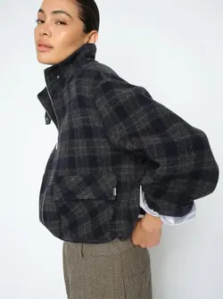 MANTEAU CARREAUX MMCAMILLE