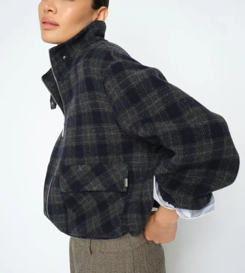 MMCAMILLE CHECK JACKET