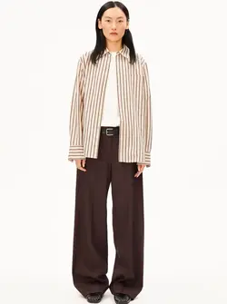 STRIPE LOOSE SHIRT BLOUSE