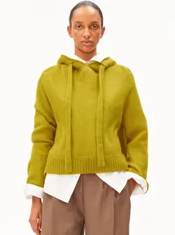 SWEAT À CAPUCHE EN MAILLE