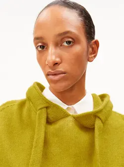 SWEAT À CAPUCHE EN MAILLE