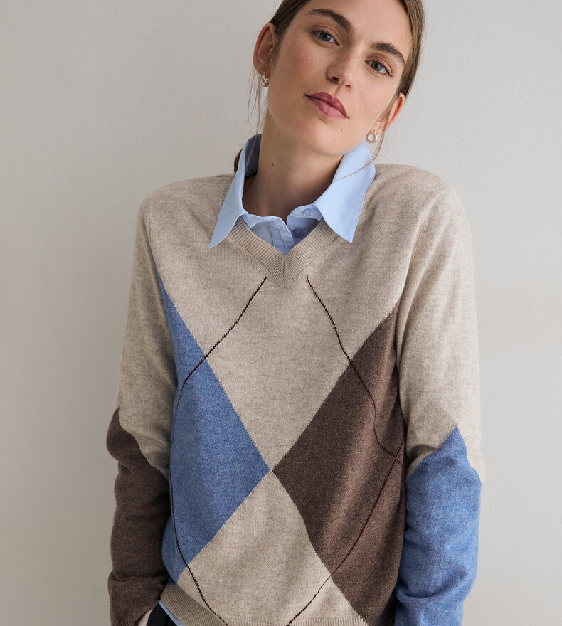 NORA ROMBOS SWEATER
