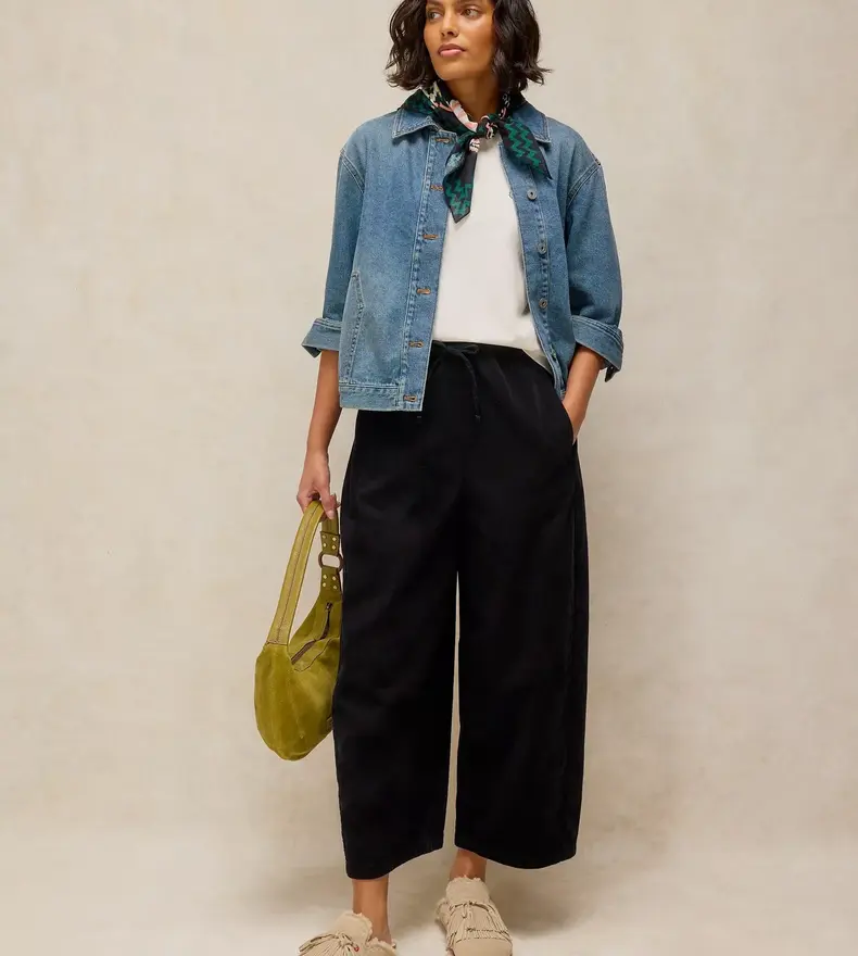 PANTALON VELOURS CÔTELÉ LEONA