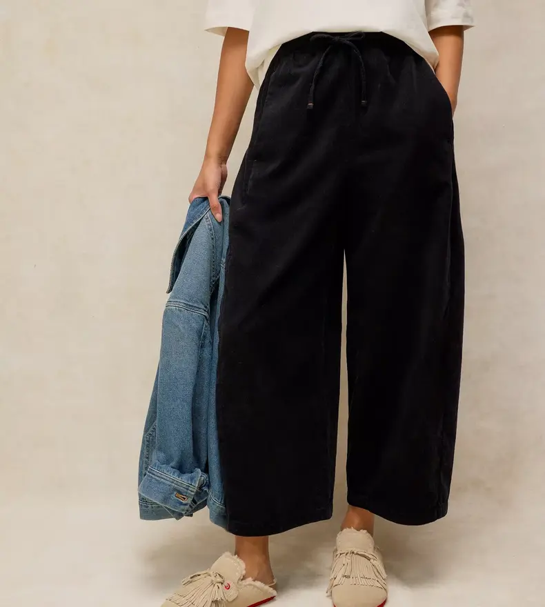 PANTALON VELOURS CÔTELÉ LEONA