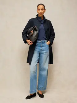 KAIA TWEEDY COAT