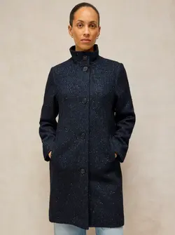 KAIA TWEEDY COAT