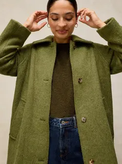KELSEY WOOL BLEND COAT