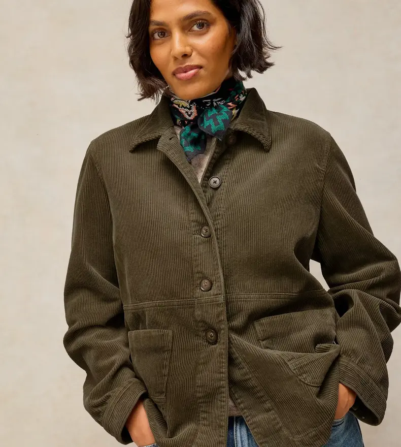 VESTE VELOURS CÔTELÉ CARRIE
