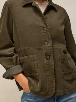 VESTE VELOURS CÔTELÉ CARRIE