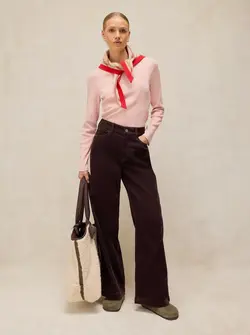 PANTALON VELOURS CÔTELÉ AYLA