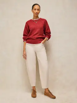 LUCIE CREW NECK SWEATER