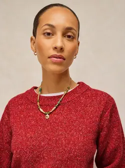 LUCIE CREW NECK SWEATER