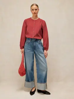 LANA BABY CORD TOP