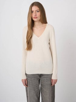 PULL COL V EN CACHEMIRE