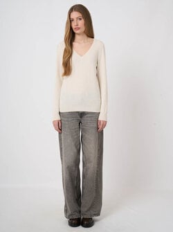 PULL COL V EN CACHEMIRE