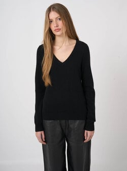 PULL COL V EN CACHEMIRE