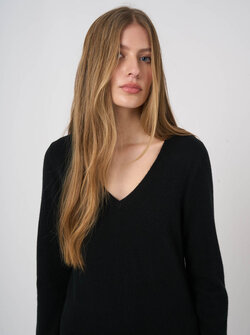 PULL COL V EN CACHEMIRE