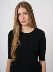 SHORT SLEEVE CASHMERE