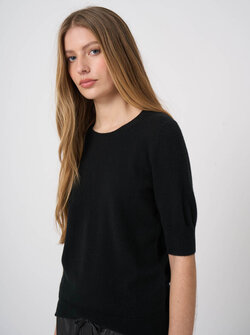 SHORT SLEEVE CASHMERE