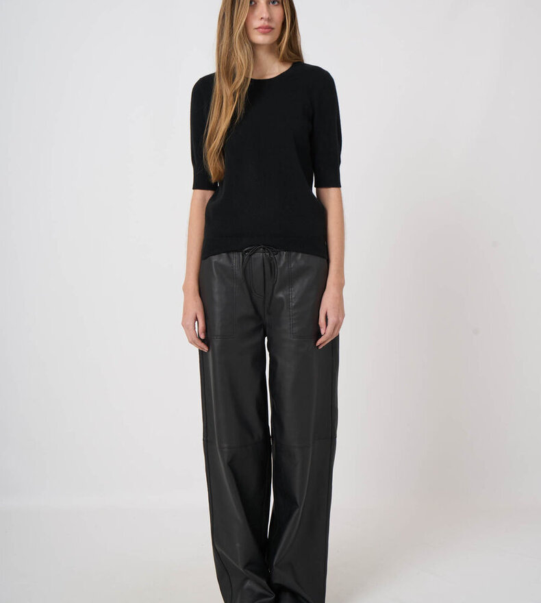 PULL CACHEMIRE MANCHES COURTES