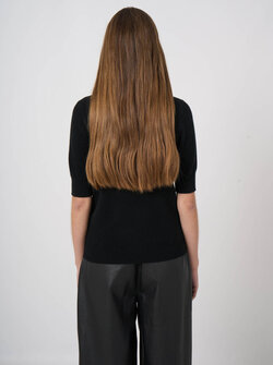 PULL CACHEMIRE MANCHES COURTES