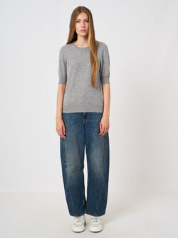 PULL CACHEMIRE MANCHES COURTES