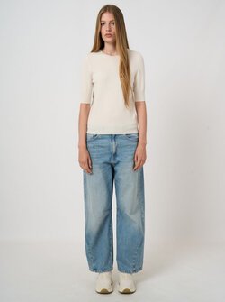 SHORT SLEEVE CASHMERE