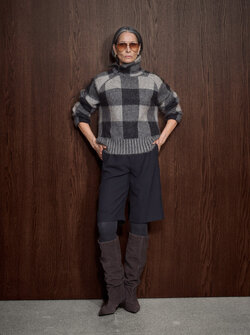 MMMAIJA CHECK KNIT