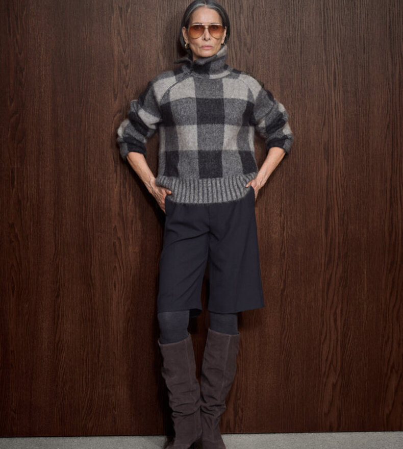 TRICOT CARREAUX MMMAIJA