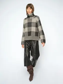 MMMAIJA CHECK KNIT