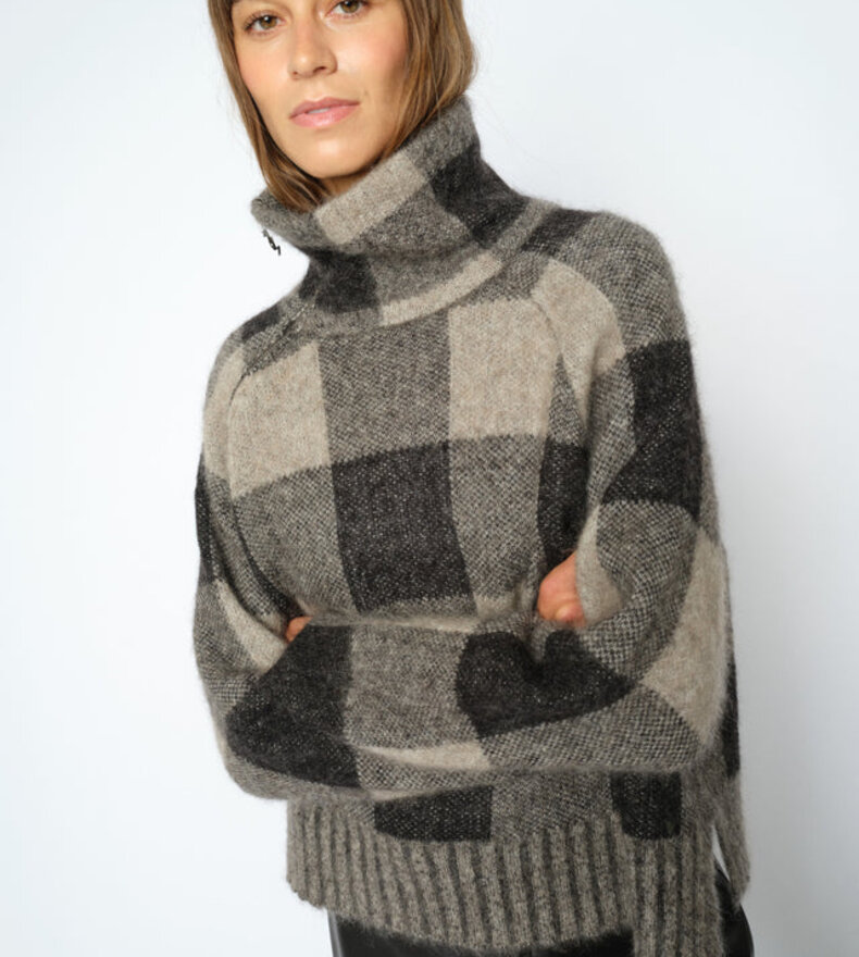 MMMAIJA CHECK KNIT