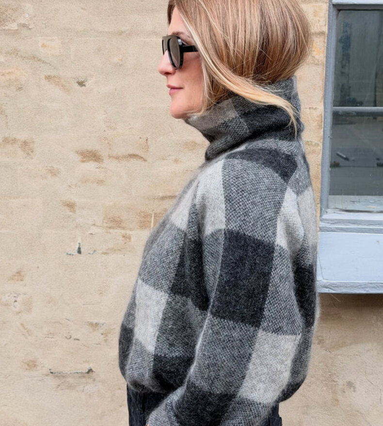 MMMAIJA CHECK KNIT