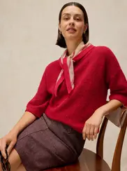 KATE KNITTED TEE
