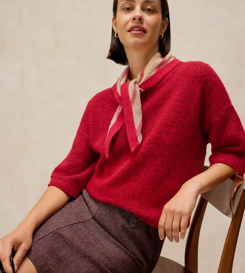 KATE KNITTED TEE