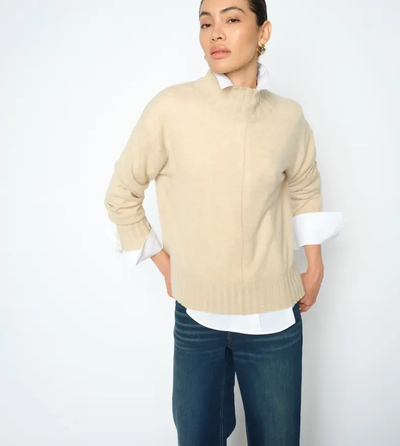 MMAIMA CASHMERE HIGHNECK KNIT