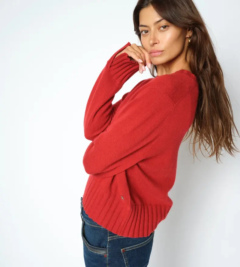 MMMORIA CASHMERE CREWNECK KNIT
