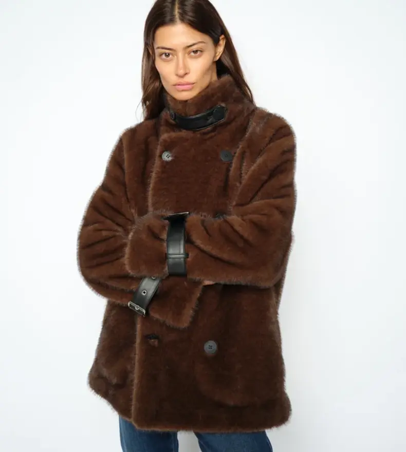 MMNANETTE FAUX FUR JACKET