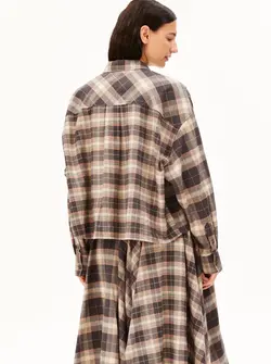 NALAANI  CHECK BLOUSE